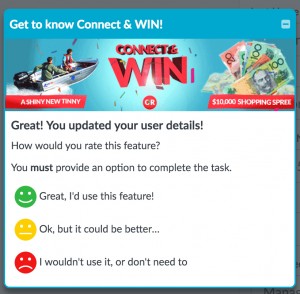 Connect & Win Updated Details